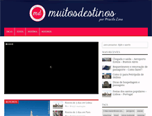 Tablet Screenshot of muitosdestinos.com